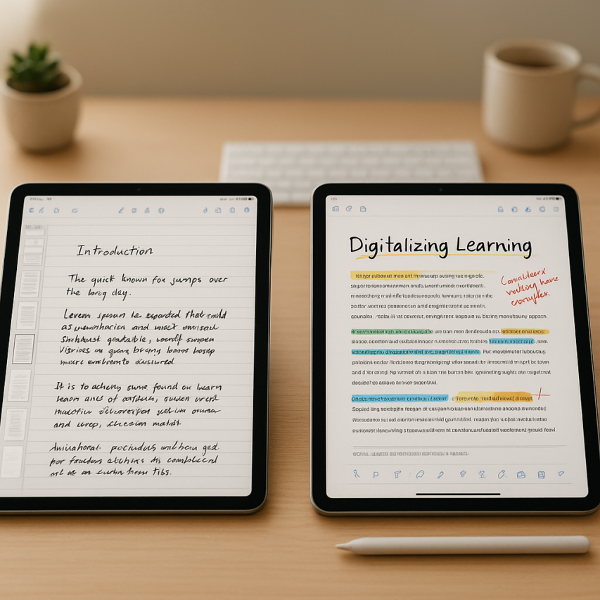 GoodNotes vs Notability: The Ultimate Digital Note-Taking App Showdown for Students and Professionals