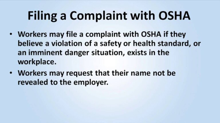 Introduction to OSHA — Transcript