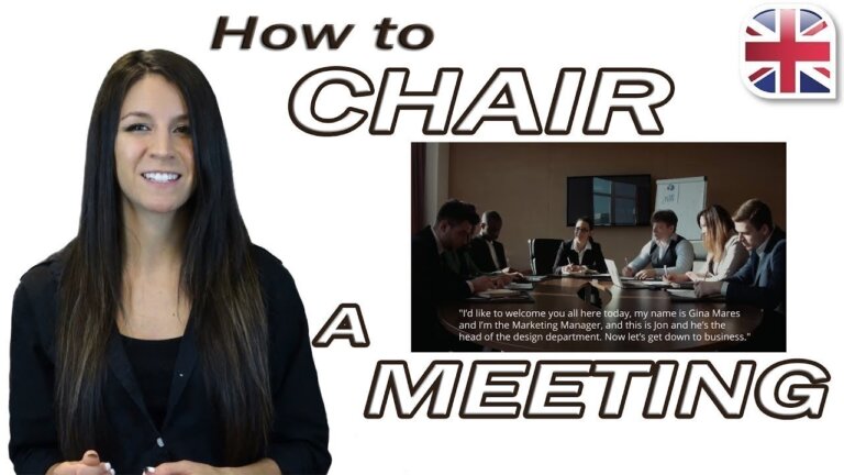 Chair a Meeting in English – Useful English Phrases for… — Transcript