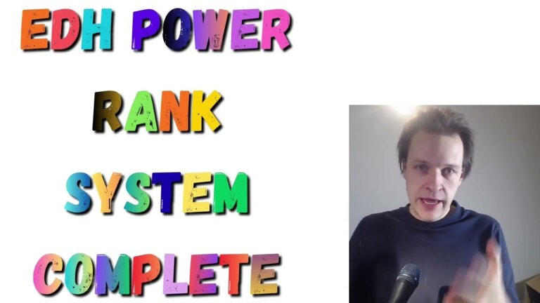 EDH power RANK SYSTEM FINISHED better then the bracket … — Transcript
