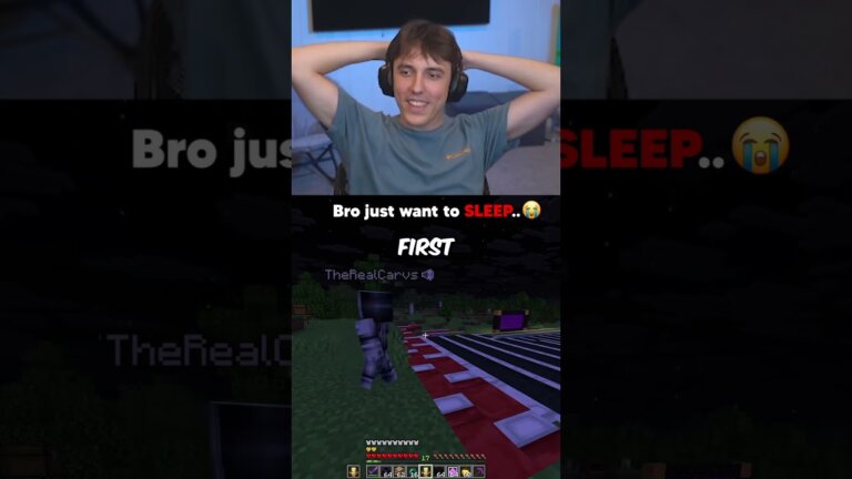 Bro just want to sleep 😭#drdonut #drdonutt — Transcript