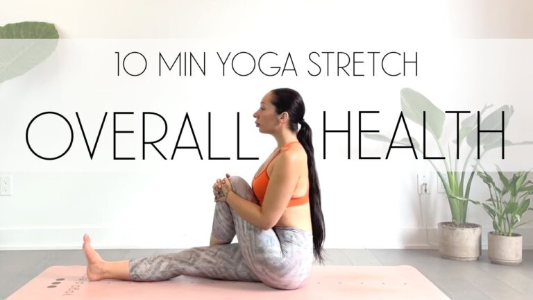 10 Min Yoga Full Body Stretch for Overall Health — Transcript