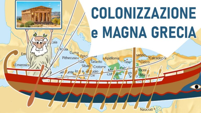 🏛🧭 La COLONIZZAZIONE e la MAGNA GRECIA – Storia Greca 📚 — Transcript