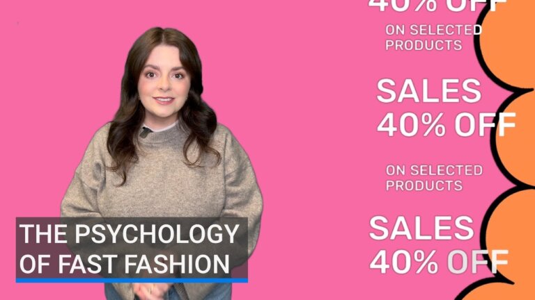 Explainer: The psychology of fast fashion — Transcript