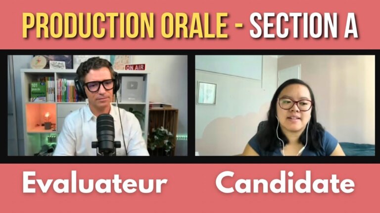 🇨🇦 TEF Canada 2025 – Expression orale – SECTION A — Transcript