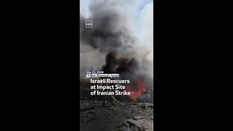 Israeli Rescuers at Impact Site of Iranian Strike — Transcript